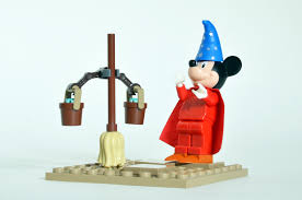 It is very popular to decorate the background of mac, windows. Wallpaper Lego Disney Minifigures Fantasia Sorcerers Apprentice Mickey Mouse Broom Mop 3594x2381 962728 Hd Wallpapers Wallhere