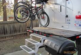 I mounted a receiver on my 5w pin. Bike Solutions For Truck Campers Truck Camper Magazine