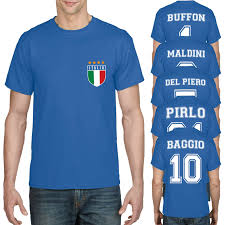 Official italy team gear for euro 2020. Retro Italy Football T Shirt World Cup Italia Italian Men Women Kid Fan 2018 T Shirts
