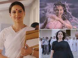 Presenting the first look from the upcoming movie #thalaivi. Sk5zjfl1zgyoum