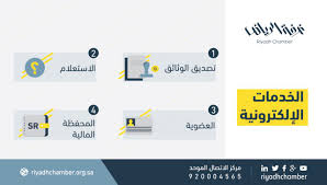 غرفة الرياض a twitter من خدمات غرفة الرياض الإلكترونية