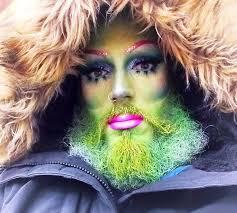 Jack Irving Glitter Unicorn Beards at London Fashion Week