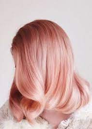 Rose Gold Has Become Every Glamorous Girl S Go To Color It Has A Nice Pink Tone And Is Metallic While Still Being Subtle And Hair Styles Peach Hair Rose Hair