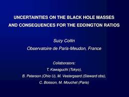 Make sure your pc meets minimum system requirements. Ppt Uncertainties On The Black Hole Masses And Consequences For The Eddington Ratios Suzy Collin Powerpoint Presentation Id 3869101