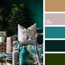 Teal pops with bright white, and its color wheel match is coral. Teal Color Color Palette Ideas