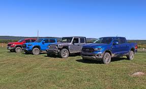 Rear seats are actually normal despite it being the extended cab, as opposed to a floor. 4 X 4x4 Who Is The King Of Mid Size Pickup Off Roading