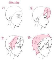 A buzz cut is any of a variety of short hairstyles usually designed with electric clippers. 17 Trendy Hair Drawing Tutorial Boy Anime Hairstyles Anime Drawing Hairstyles Trendy Tutorial Anime Drawings Tutorials Cartoon Drawings Sketches