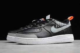 Air Force 1 Lv8 Black And Grey 2020 Kids Nike Air Force 1 Lv8 2 Utility White Grey Black Ck0829 001 In 2020 Nike Air Force Air Force Nike Air