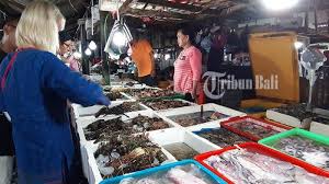 10 menit dari bandara ngurah rai. Pasar Ikan Kedonganan Pasar Tradisional Berbasis Wisata Bisa Bakar Ikan Langsung Di Tempat Tribun Bali