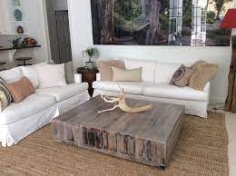 Save up to 33% off on the reclaimed barnwood coffee table from amish outlet store in any wood and stain. Hand Crafted Square Reclaimed Coffee Table By Tim Sway Perspectives Custommade Com