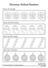 Ordinal Numbers Worksheet Christmas 2 Ordinal Numbers Christmas Worksheets Ordinal Numbers Kindergarten