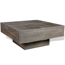 Compare prices & save money on living room furniture. Vidaxl Coffee Table Dark Brown Square Solid Mango Wood Vidaxl Co Uk