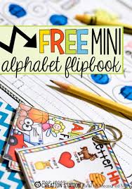 Free Alphabet Printable A Mini Flipbook The Measured Mom