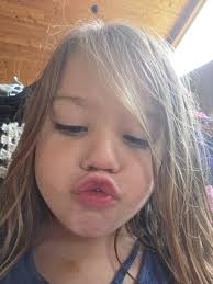 Makenzee's fun experience at the fair with family