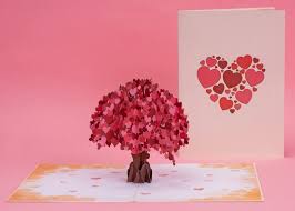 Valentine's day pop up cards. Paper Love Tree Of Hearts Valentines Day Pop Up Card Roses Are Red Valentine S Day Is Almost Here And These 20 Cards Are Unparalleled Popsugar Smart Living Photo 8