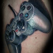 The butterfly is divided into two parts and become one when you are together. 50 Playstation Tattoo Designs For Men Video Game Ink Ideas