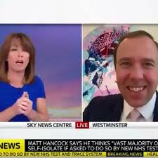 Matt hancock kiss 'might be some kind of new pcr test': Matt Hancock Slammed For Laughing When Asked About Coronavirus Contact Tracing App Chronicle Live
