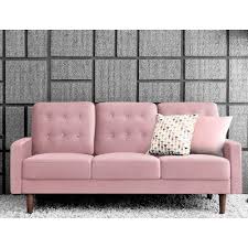George Oliver Kelleher Velvet 72 Wide Square Arm Sofa Wayfair In 2020 Sofa Upholstery Sofa Sofas For Small Spaces