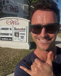 Barry… again! I've [FOUND] that lovin' feeling to make my @thewickorg debut  as Barry Mann in BEAUTIFUL! Ending the first week of rehearsals today; I am  overwhelmed with talent and love. Come