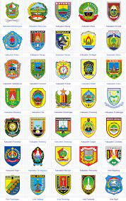 Arti logo provinsi jawa tengah. Emblem Of Cities And Regencies Of Jawa Tengah Indonesia