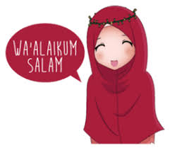 Kartun Muslimah Sticker 10307825 Islamic Cartoon Anime Muslim Cute Drawings Of Love
