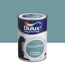 Peinture Vert Eucalyptus Dulux Valentine Creme De Couleur 1 25 L Peinture Gris Perle Dulux Valentine Peinture Murale
