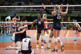 This week's throwback thursday video shows the full replay of the women's final between china and serbia of the 2018 summer olympi. Olympics 2016 U S Women S Volleyball Team Wins Bronze Press Enterprise