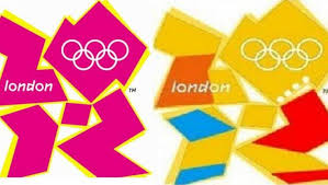 Het kremlin in moskou in het logo van de olympische spelen van 1980. Logo Olympische Spelen Londen Serieuze Internethit De Morgen