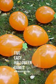 Five Easy Halloween Games For Kids Halloween Games For Kids Easy Halloween Games Halloween Party Kids