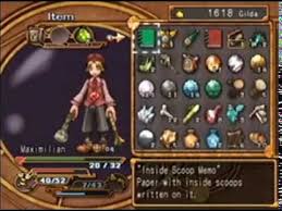 Dark Cloud 2 Weapon Leveling Part 3 Synthesizing
