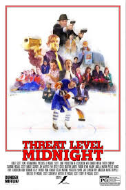 The Office Threat Level Midnight Print Etsy Threat Level Midnight The Office Show Office Memes