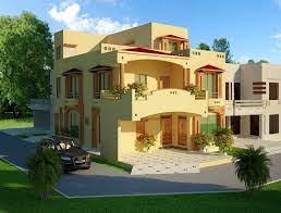 Now's the time to find your dream home! 3d Front Elevation Com 1 Kanal 2 Kanal House In Lahore Beautiful House Designs 3d Front Elevatio House Front Design House Elevation House Front Door Design