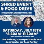 Shred Event & Food Drive