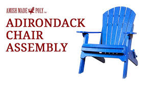 Adirondack Chair Assembly Adirondack Chair Adirondack Poly Chair