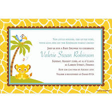 Maybe you would like to learn more about one of these? Custom Lion King Baby Shower Invitations Party City