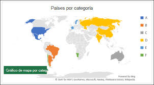 Una breve descripción de cómo colorear mapas en paint para su posterior importación a word. Crear Un Grafico De Mapa En Excel Soporte De Office