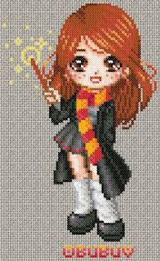 Ginny Weasley Point De Croix Broderie Point De Croix Ginny Weasley