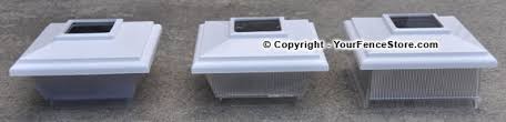 Classic Solar Lights For Vinyl Fence Posts