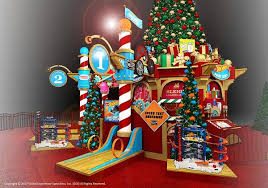 Free Family Event The New Santa Toy Factory At Clackamas Mall With Mattel Cenario Natal Natal Cenario
