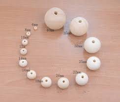 Assorted Size Wooden Beads Craftround Wood Beads Etsy Wood Beads Diy Wooden Bead Garland Wood Bead Garland