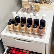 Ikea's malm dresser is a dangerous tipping hazard to children if not properly anchored to the wall. Tidyups For Ikea Malm Dressing Table Acrylic Makeup Organizers For Ikea Alex Malm And Vanity Tables