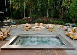 Pin By Patrick Fusariu On For The Home Hot Tub Backyard Inground Hot Tub Hot Tub Garden