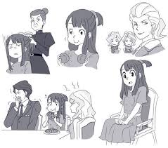 Look At Andrew Anime Witch Little Witch Academy My Little Witch Academia