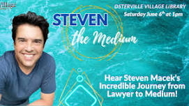 Steven the Medium visits the Osterville Village Library