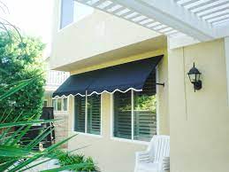 If You Re Looking To Decoratively Extend The Shade Outside Of Your Home Awnings Are A Tried And True Addition Wrought Iron Awning Residential Home Improvement