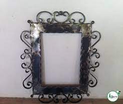 Cornice In Ferro Battuto Con Finitura Trasparente Frame Iron Handmade Creativeness Candle Sconces Wall Lights Sconces
