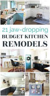 21 Of Of The Best Budget Kitchen Makeovers Under 1000 In 2021 Budget Kitchen Remodel Budget Kitchen Makeover Kitchen Remodel