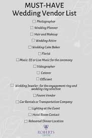 Check spelling or type a new query. Wedding Vendor List Planning A Small Wedding Wedding Vendor List Future Wedding Plans