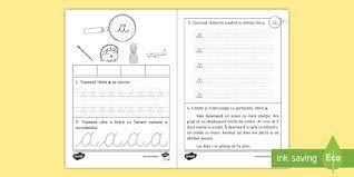 La multi ani draga bunica la multi ani de sf maria 8 septembrie la multi ani dariana la multi ani draga mea sotie la multi ani cosmin literele e mic si e mare de mana in 2020 kindergarten activities first grade school. Free Litera A FiÈ™Äƒ Pentru Trasarea Literei Mici De ManÄƒ