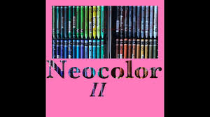 Caran Dache Neocolor Ii Swatching 84 Colors Watercolor Crayons